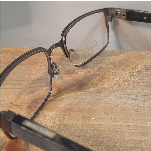 New PIERRE CARDIN Eyeglass Frame, Rx'able, nrown lightweight glasses 53-18-140 - Picture 4 of 6